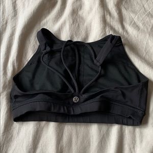 high neck lulu bra